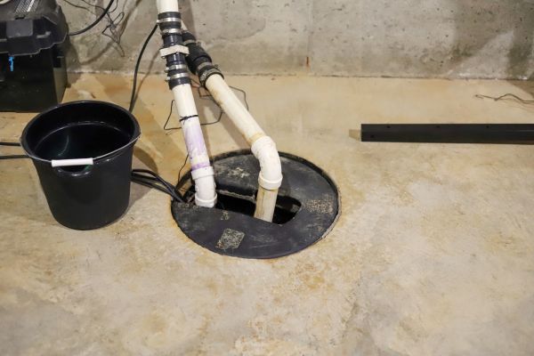 Basement Drainage Installation in Sheboygan