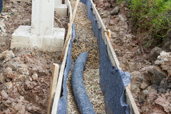 French Drain Installation in Sheboygan
